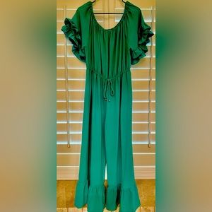 Green Romper Size Large